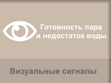 Lelit PS325 подаст визуальный сигнал о готовности пара и недостатке воды в бойлере.