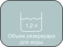 GM-SJ20 DJ/T имеет резервуар для воды объемом 1.2 литра.