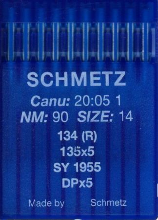 Иглы Schmetz универсальные DPx5 134(R) №90 10 шт
