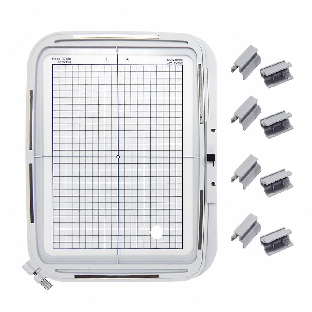 Пяльцы RE28b (280х200 мм) для Janome 500E, 550E 864-411-000