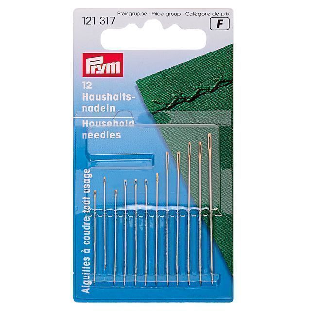 Иглы ручные д/домашнего хозяйства, 12шт в блистере PRYM 121317 