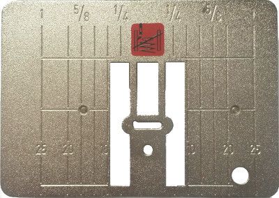 Игольная пластина 9 мм с узкой прорезью (5,5) мм 033 339 70 11