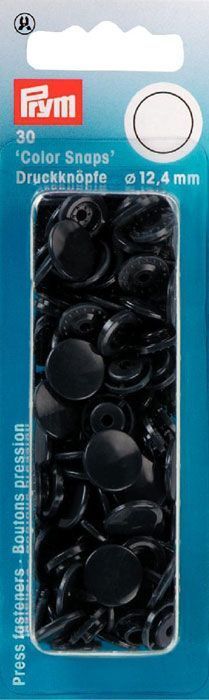 Кнопки "Color Snaps" цвет морской воды 12,4мм 30 шт в уп PRYM 393102