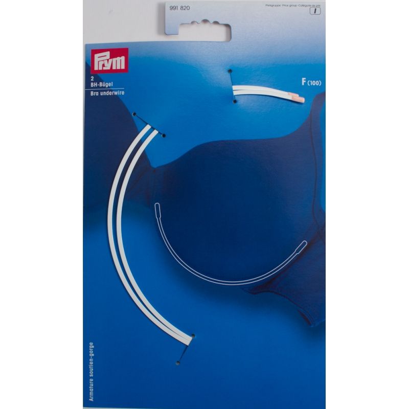Косточки для бюстгальтера р-р F (100) PRYM 991820