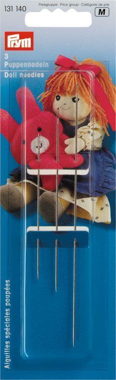 Иглы ручные ремесленные для игрушек (3 шт) PRYM 131140