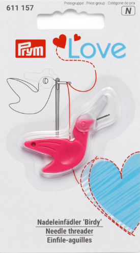 Нитевдеватель Birdy, розовый PRYM 611157