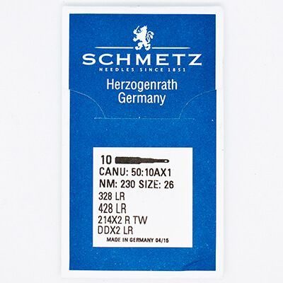 Иглы Schmetz DDx2 (328,428) LR №230 10шт