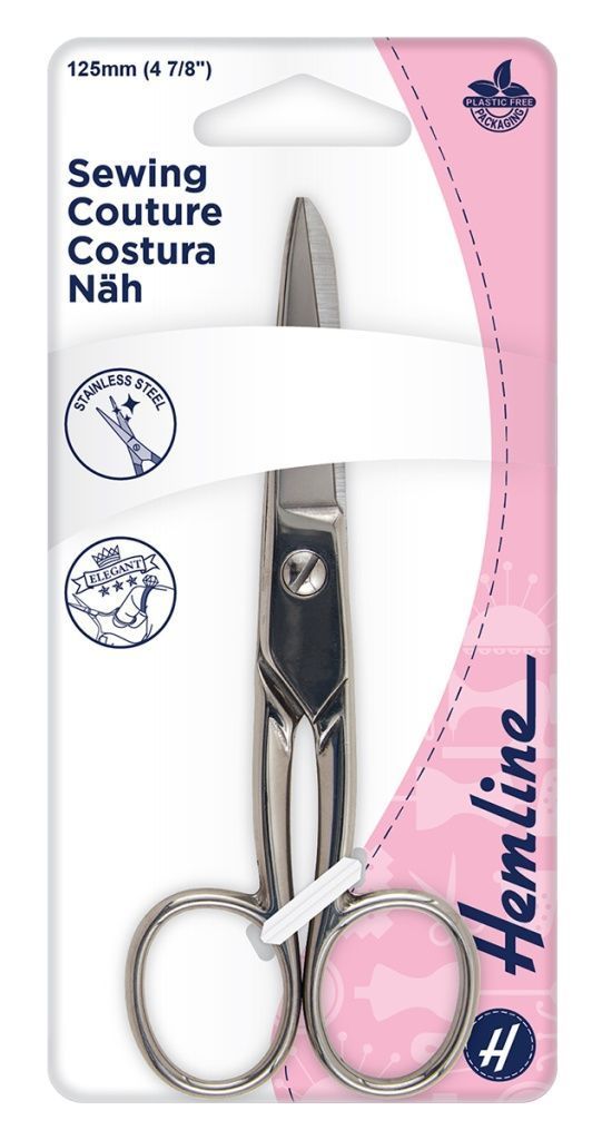 Ножницы для шитья и хобби цельнометалические, 12,5 см Hemline 356