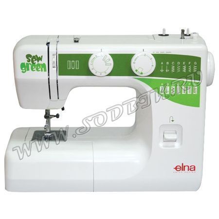 Швейная машина ELNA 1000  SEW GREEN | Фото 1