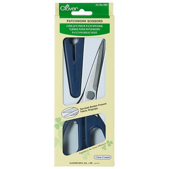 Ножницы для пэчворка Clover арт.493
