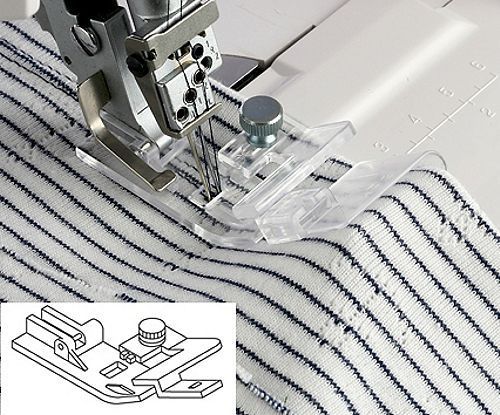 Лапка Janome М 200-801-304 универсальная для 1200D (комбинируется с направителями H1, Н2 и Н3)