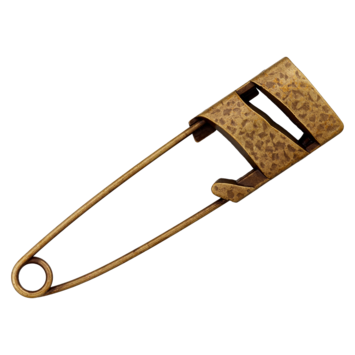 Булавка декоративная металлическая, 1 шт, 7.5 cм Union Knopf 500469-075-0851