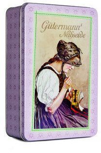 Коробка Gutermann металлическая розовая 716502