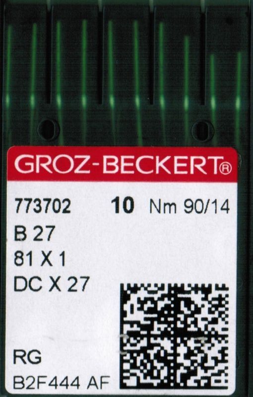 Игла Groz-beckert DCx27 RG (Bx27RG) № 90/14 10 шт