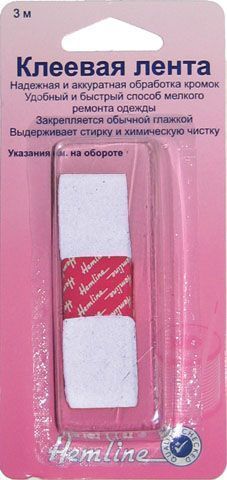 Клеевая лента для мелкого ремонта белая, 3 м