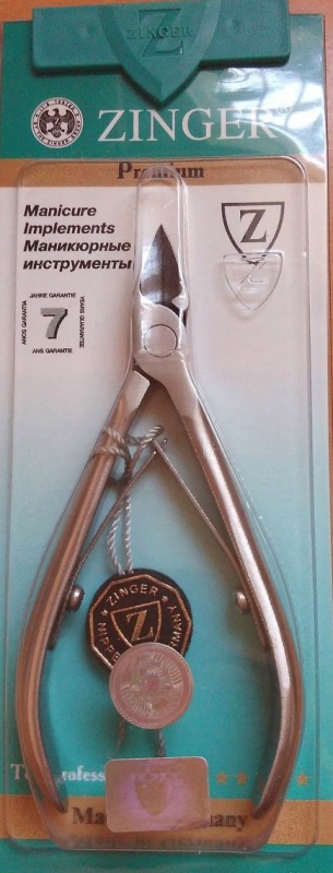 Кусачки педикюрные для ногтей Zinger С-3112
