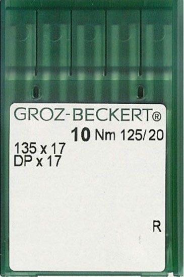 Игла Groz-beckert DPx17 № 125/20 10шт