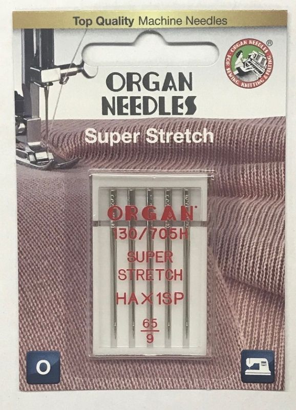 Иглы ORGAN супер стрейч 5/65 Blister