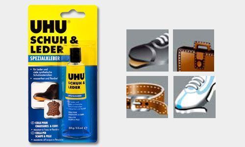 Клей для кожи и обуви UHU Schuh&Leder, 30 гр
