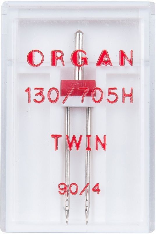 Игла Organ двойная универсальная № 90/4 1 шт. 130/705H