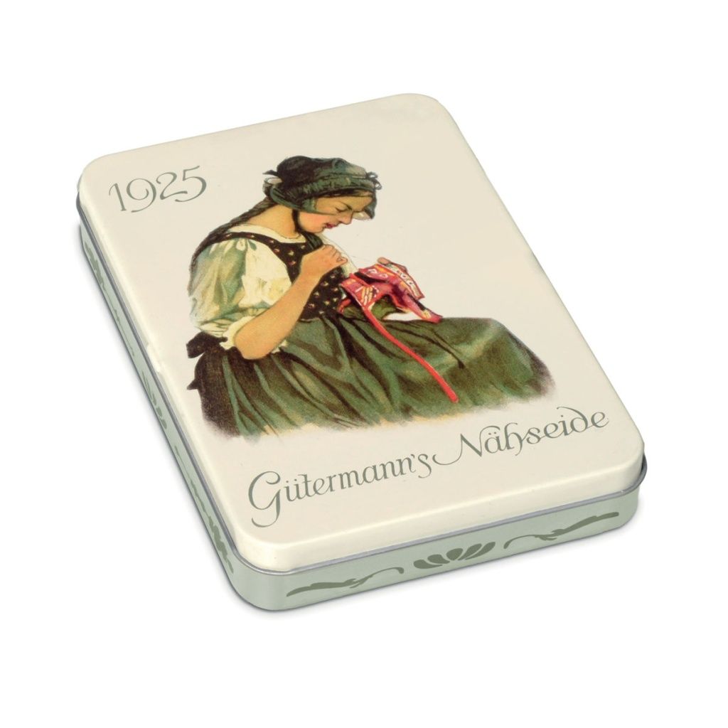 Набор ниток Sew-All 100м (8 катушек) в жестяной коробке серия Nostalgic Gutermann 640950