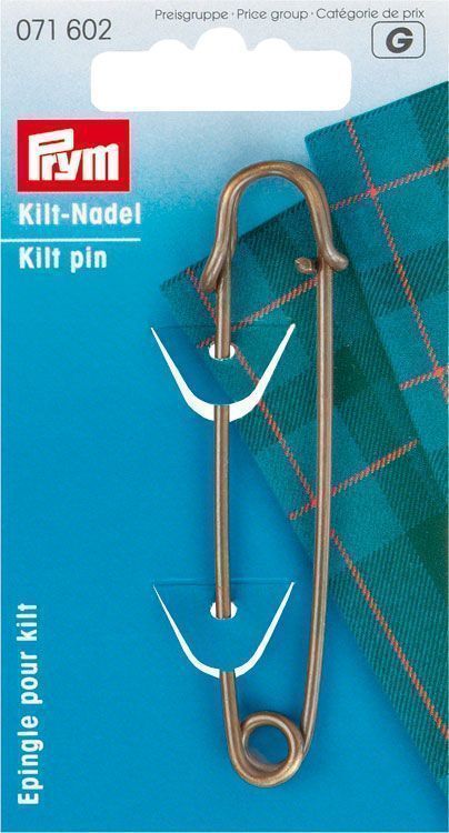 Булавки для килта, цв.бронза (76мм) PRYM 071602