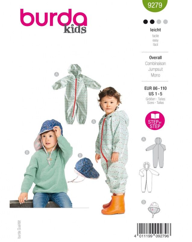 Выкройка Burda 9279