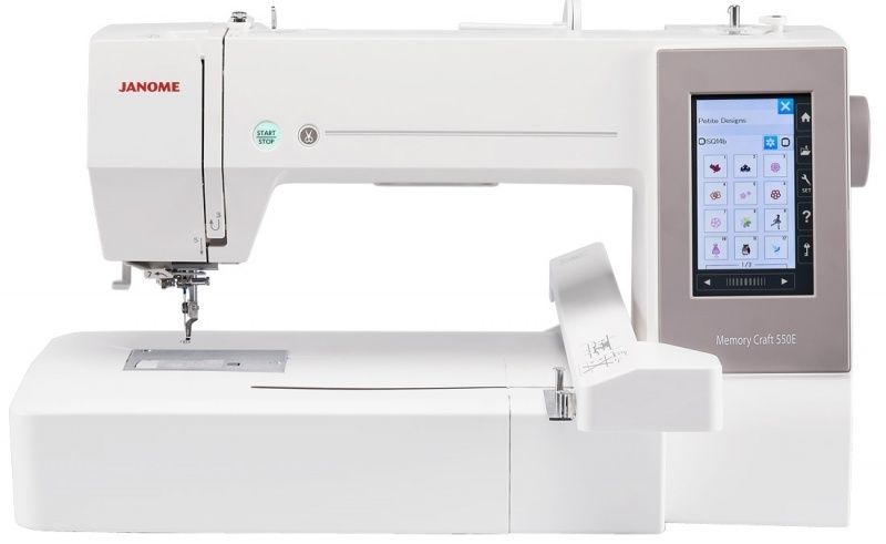 Вышивальная машина Janome Memory Craft 550LE