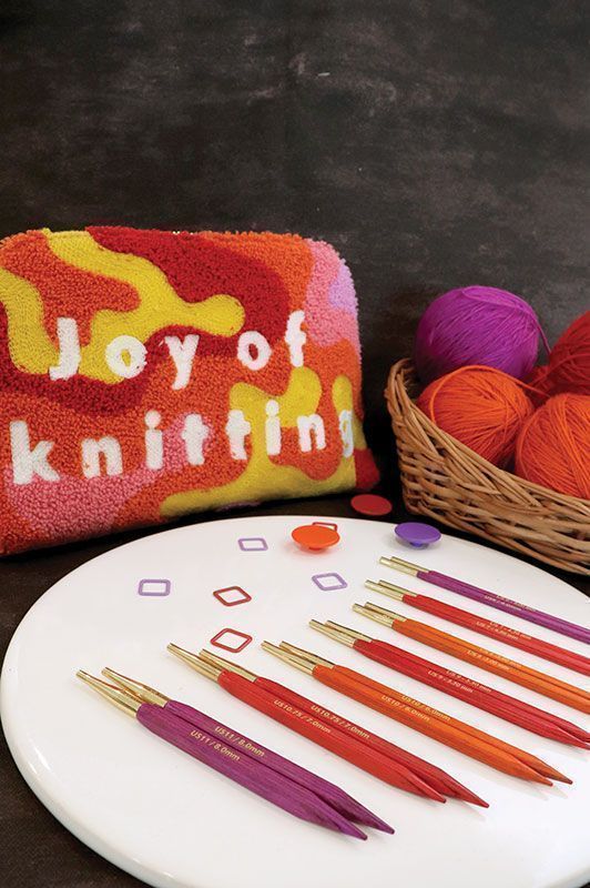 Подарочный набор квадратных съемных спиц Joy оf Knitting (Радость вязания) KnitPro 25651