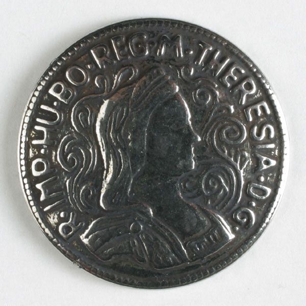 Пуговицы "DILL", цв.состаренное серебро (19 мм) арт.240446/19-40