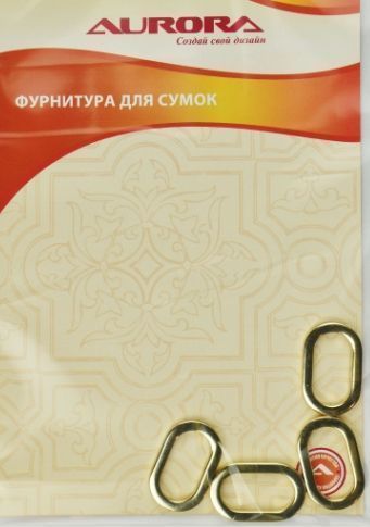Кольцо овальное 9,5*24,6 мм золото AU-B925G