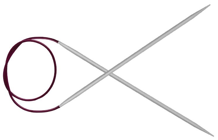 Спицы круговые "Basix Aluminum" 4,5мм/120см KnitPro 45356