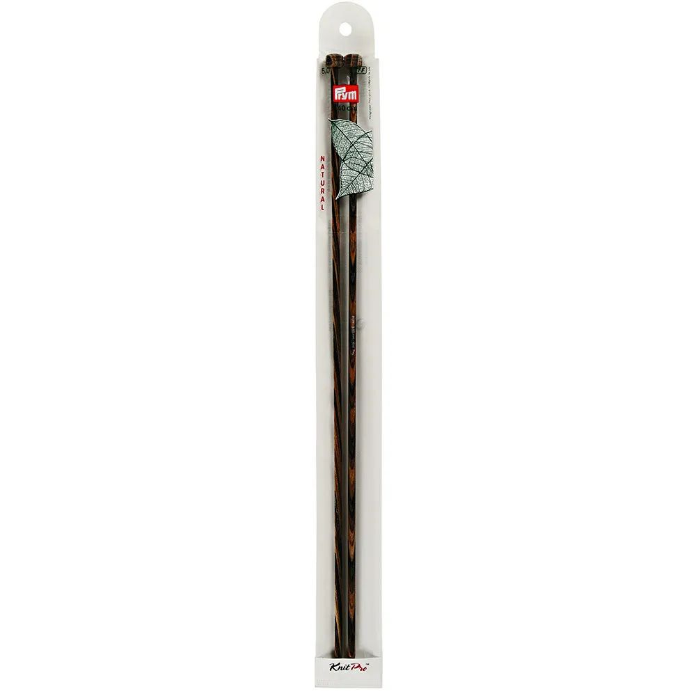 Спицы деревянные  "NATURAL" 40 см*5 мм (2 шт) PRYM 223647