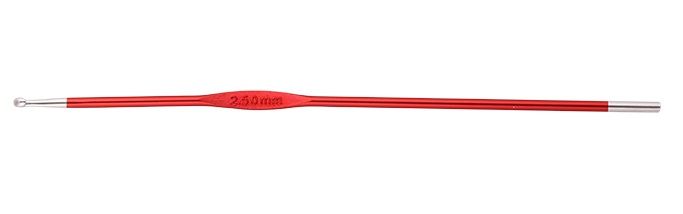 Крючок для вязания "Zing" 2,5мм, алюминий, гранатовый KnitPro 47463