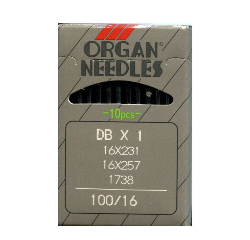 Иглы Organ DBx1/100 10 шт. 