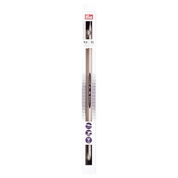 Спицы прямые "prym.ergonomics" 9мм/35см, high-tech полимер, алебастровый белый, 2шт в упаковке PRYM 190362
