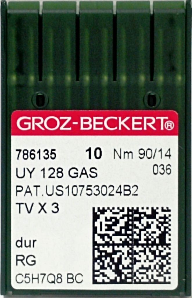 Игла Groz-beckert UYx128GAS № 90/14 10 шт