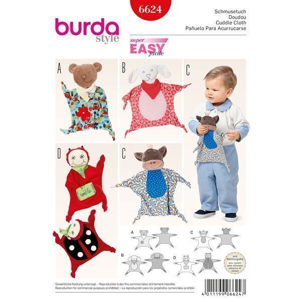 Выкройка Burda 6624 — Игрушки