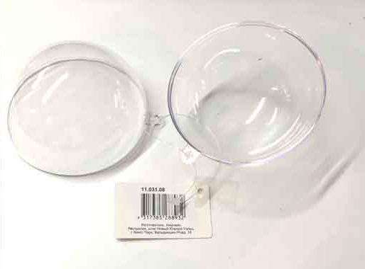 Заготовка для рукоделия шар пластиковый, разъёмный, 4 см