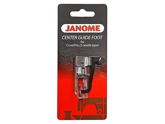 Лапка для подшивания изделий с направителем по центру Janome Cover Pro 795-819-108