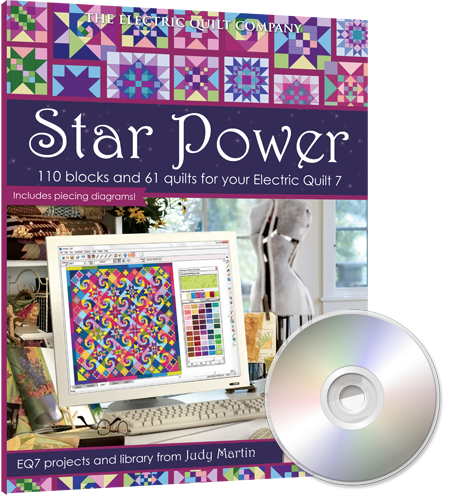 Программа для квилта Electric Quilt "Judy Martin"s Star Power"  A-POWER