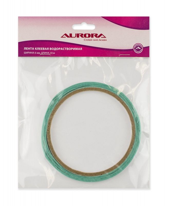 Лента клеевая водорастворимая Aurora AU-W-00610