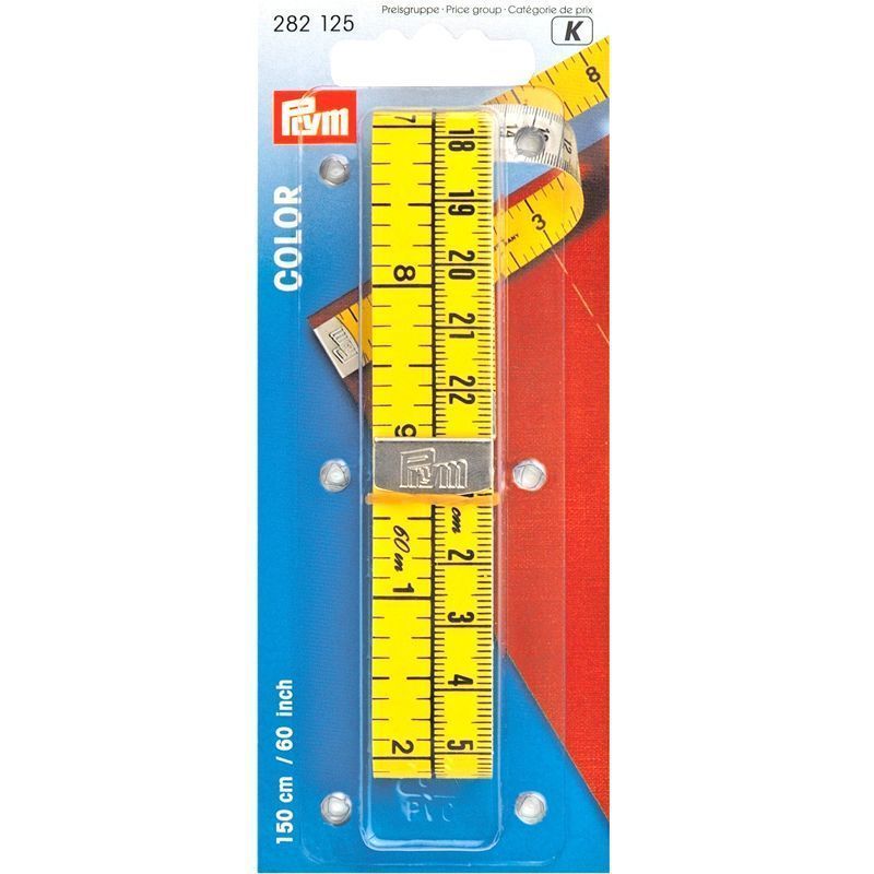 Сантиметр портняжный "COLOR " 150см/60inc PRYM 282125