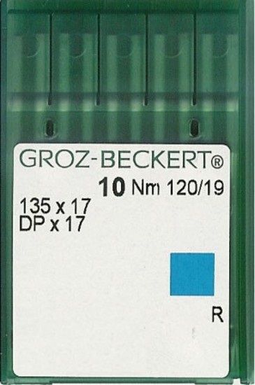 Игла Groz-beckert DPx17 №120/19 10 шт