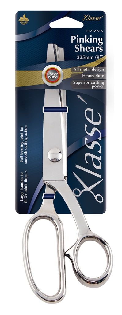 Ножницы фигурные для ткани "Зигзаг", 22,5 см Klasse Hemline BK1901