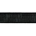 Эластичная лента-джерси (резинка) 30 мм черная, кассета PRYM 996468