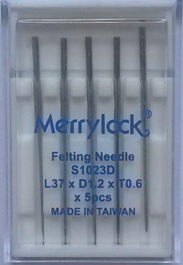 Иглы для иглопробивной машины Merrylock 015 синие (5шт)