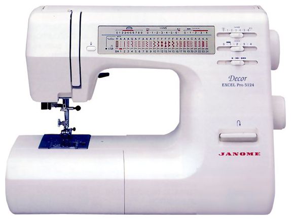 Швейная машина Janome Decor Excel Pro 5124