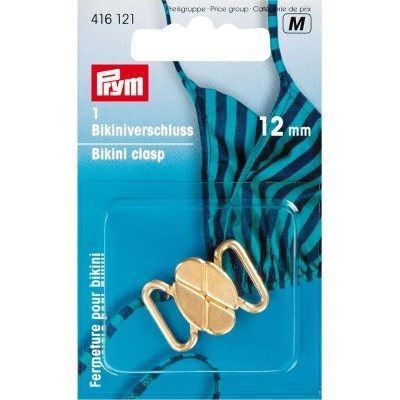 Застежка-"клевер" для бикини 12мм золотистая PRYM 416121