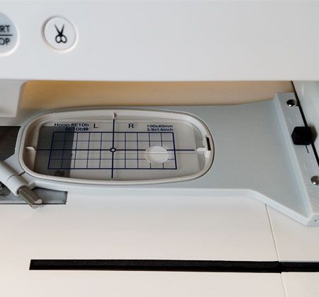 Пяльца RE10b для Janome MC500e, Elna 830 eXpr арт. 864-415-004